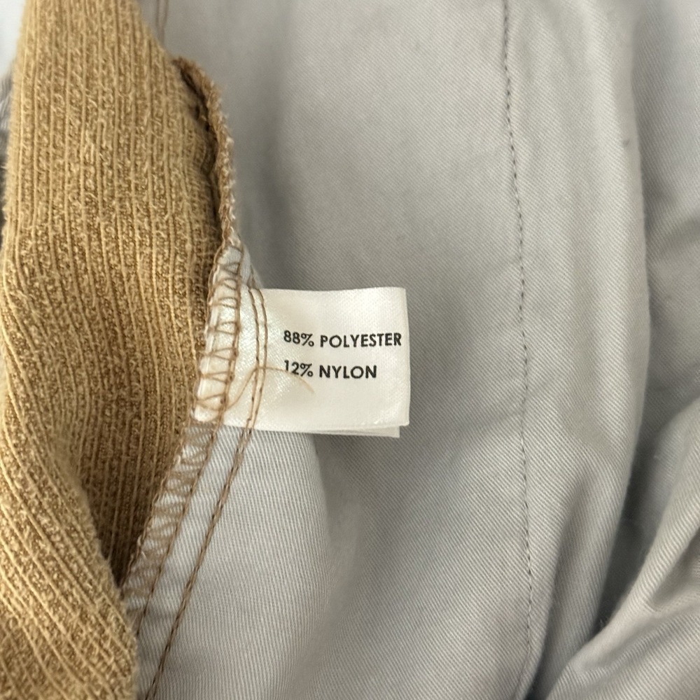 Peter Millar NanoLuxe Corduroy Pants Tan Camel Flat Front Straight 38x32 - Picture 7 of 7